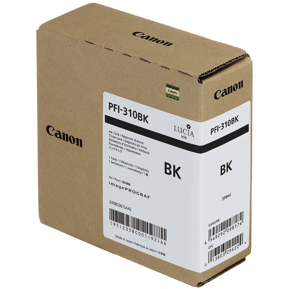 Canon Ink Original Black PFI-310 TX2000/3000 330ML