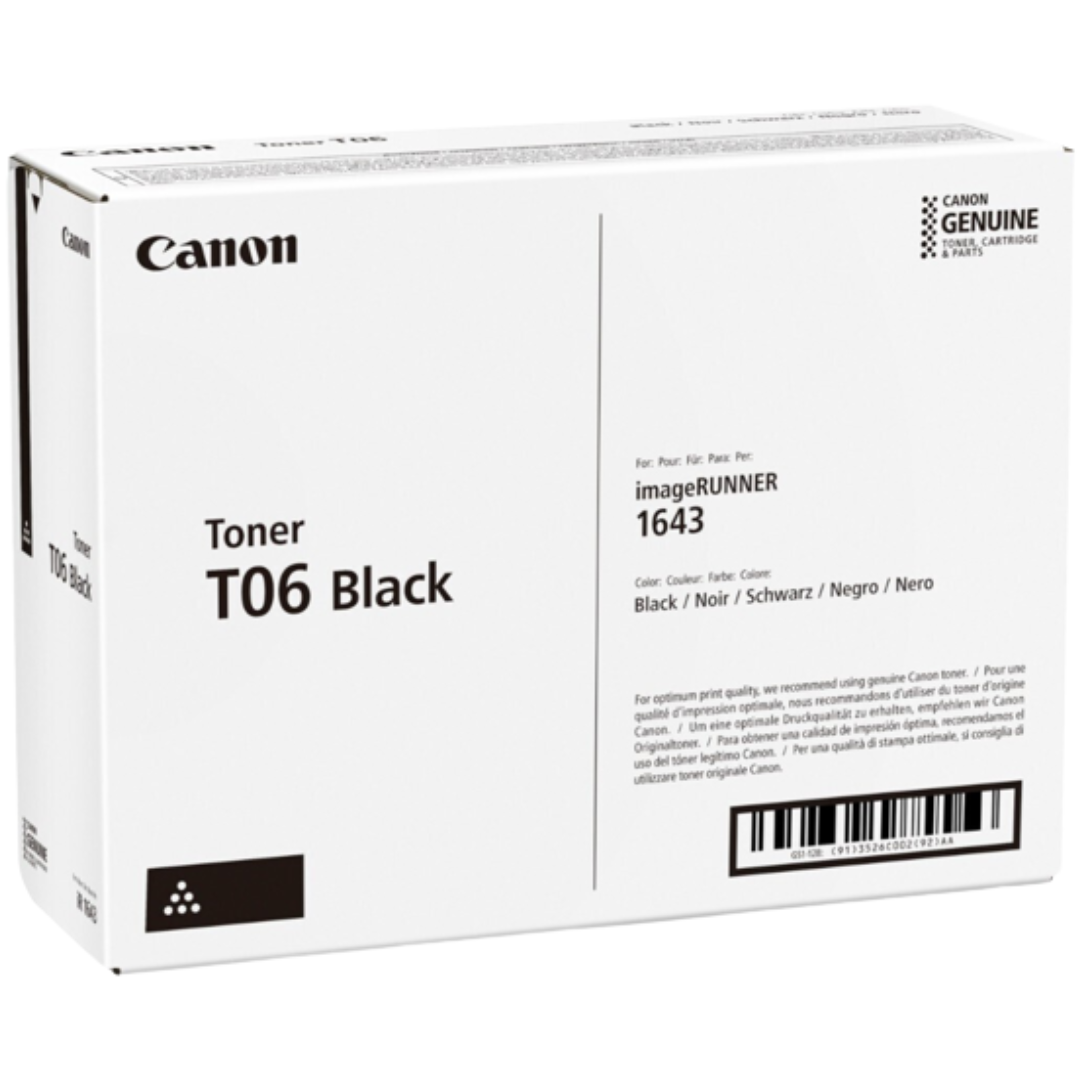 Canon Toner Original Black T06/3526C002 IR-1643i, 1643iF