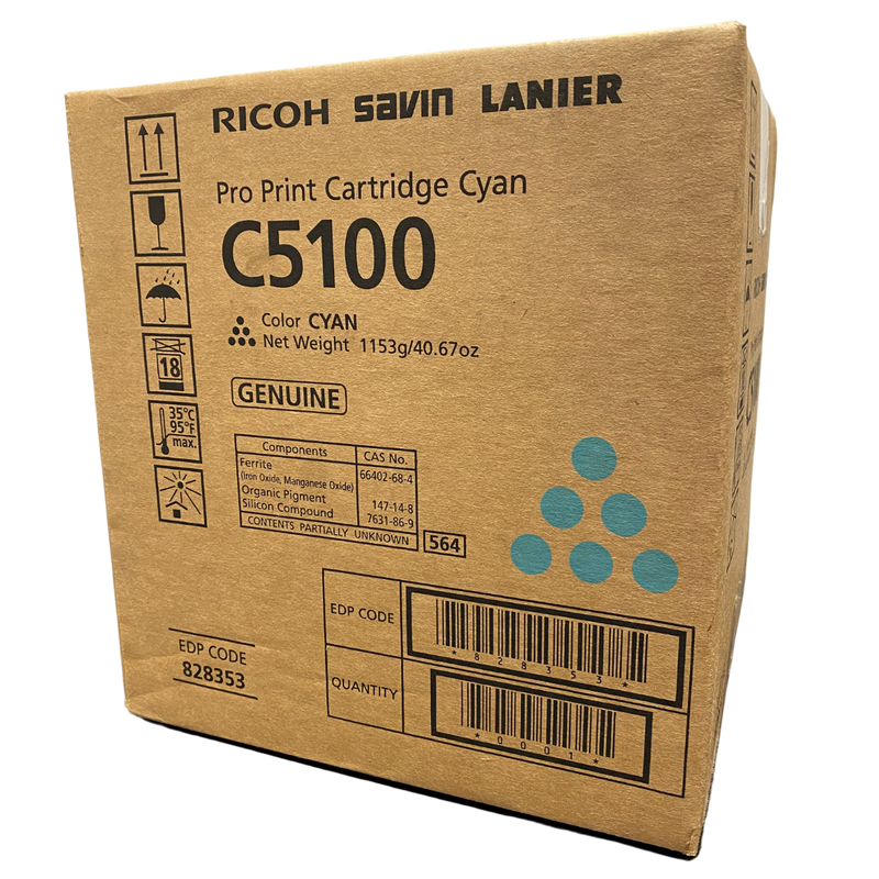 Ricoh Toner Original Cyan C5100