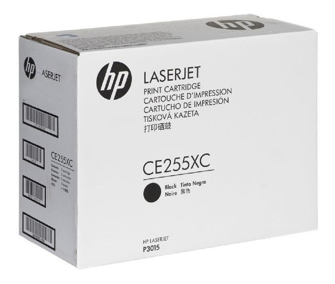 حبر HP الأصلي باللون الأسود 55XC / CE255XC / P3015DN