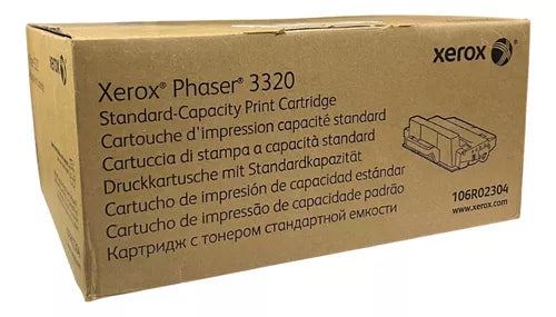 Xerox Toner Original Black Std-cap 3320 106R02304 (5,000 pages)