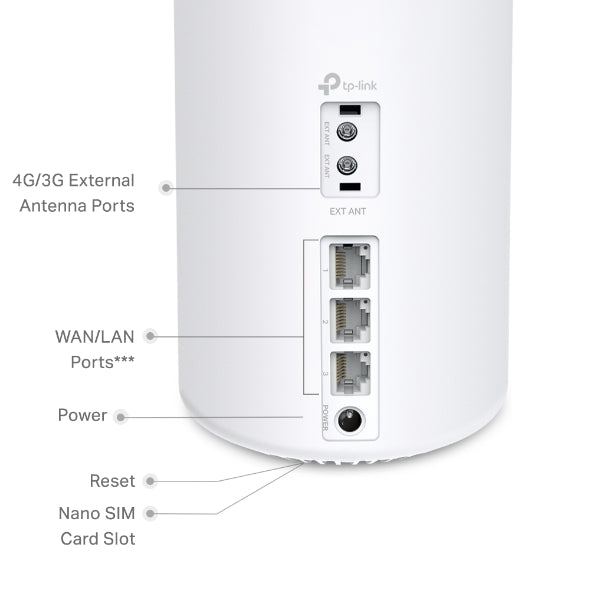 TP-Link Deco X55(3-pack) AX3000 Whole Home Mesh Wi-Fi 6 System