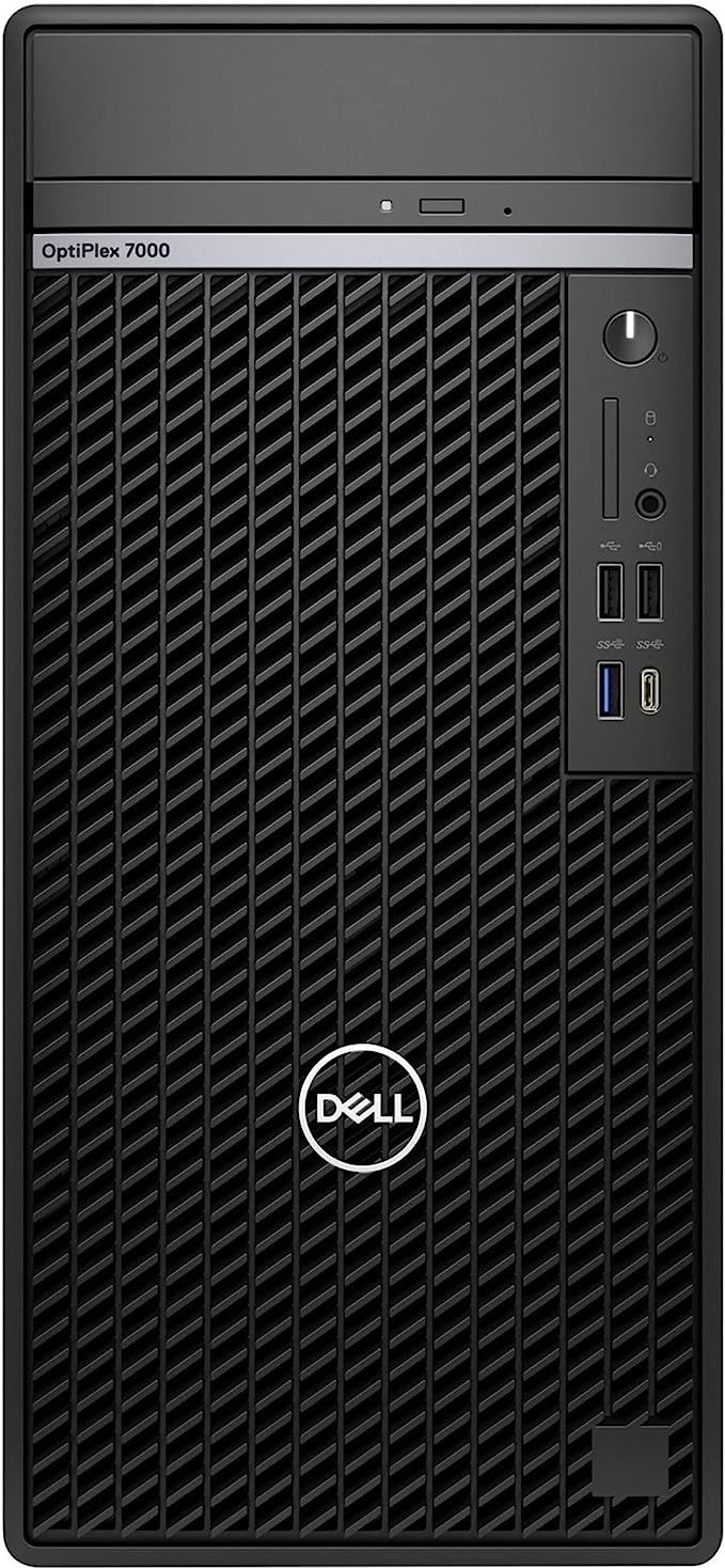 DELL Optiplex PC 7000 Ci7 12700 (حتى 4.9 جيجا هرتز) 8 جيجا بايت 512 جيجا بايت SSD - منفذ Graphics-DVD-DP مدمج - Win 11 Pro - 3 سنوات