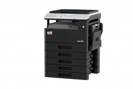 Develop Copier Color Model INEO+266 with ARDF/Print/Scan/NIC/3GB RAM, Duplex, Drum, Developers 220V/60HZ