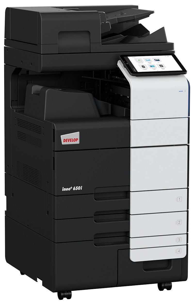 Develop Copier Color Konica Model INEO+650i with Print/Scan/NIC/Duplex/Drum/Developer 220v/60HZ