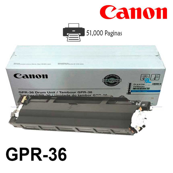 Canon Drum Unit Original Cyan GPR-36/C-EXV34 XV-34 IRC-2020/2025/C2220/C2225/C2230