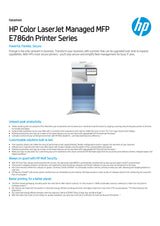 HP Color LaserJet Managed MFP E786dn - 5QJ90A