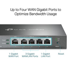 TP-Link ER7206 SafeStream™ Gigabit Multi-WAN VPN Router