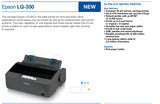 Epson Printer New Hardware Black LQ-350