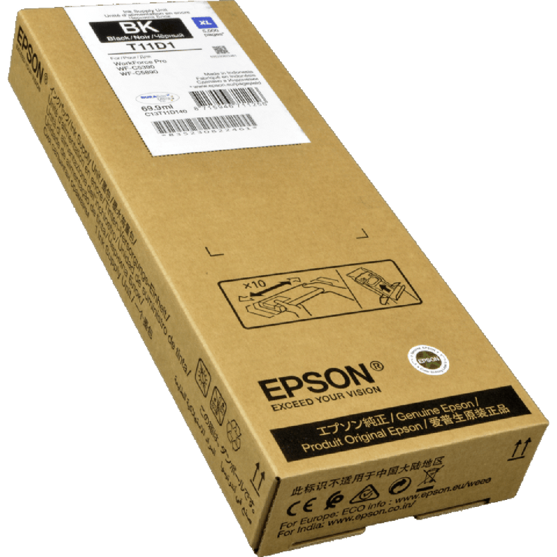 Epson INK T11D1 WF-C5390/C5890 BLACK