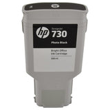 حبر HP أصلي للصور أسود 730/P2V73A راسمة/T1700 سعة 300 مل