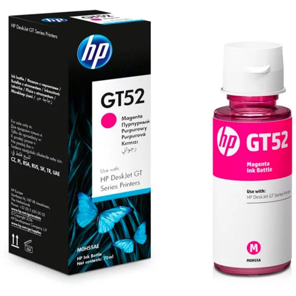 HP Ink Original Magenta GT52/M0H55AE 70ml Ink Bottle