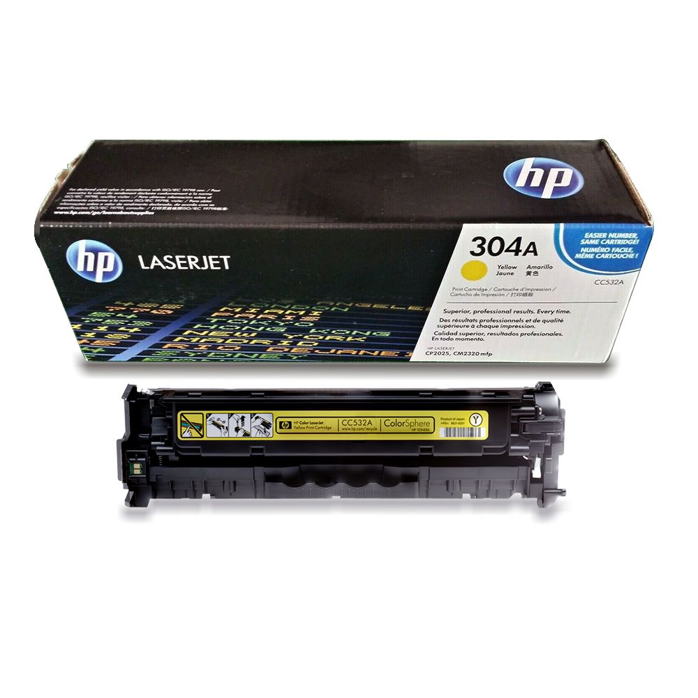 HP Toner Original Yellow 304A/CC532A CM2320/CP2025