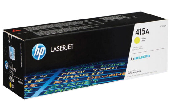 حبر HP أصلي 415X/W2032XH أصفر (415A/W2032A)