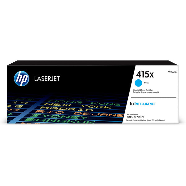 HP Toner Original 415X/W2031XH Cyan (415A/W2031A)