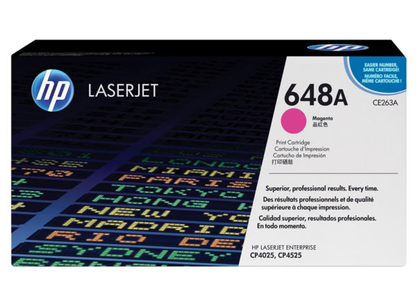 HP Toner Original Magenta 648A/CE263A CP4025