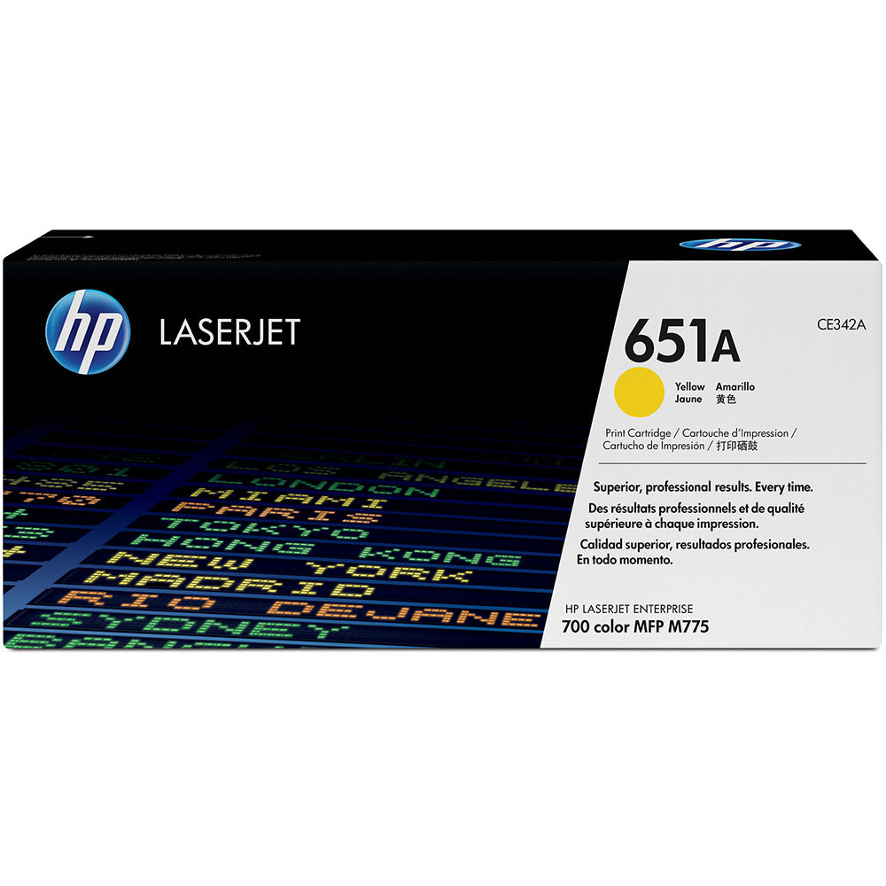 HP Toner Original Yellow 651A/CE342A M775