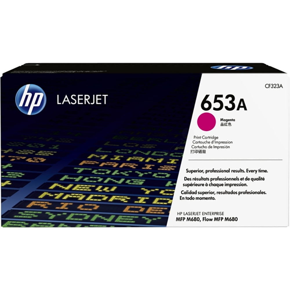 HP Toner Original Magenta 653A/CF323A M680