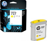 حبر أصلي أصفر HP 727/B3P21A للطابعات الراسمة سعة 130 مل