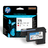 HP Printhead Matte Black / Chromatic Red 771/