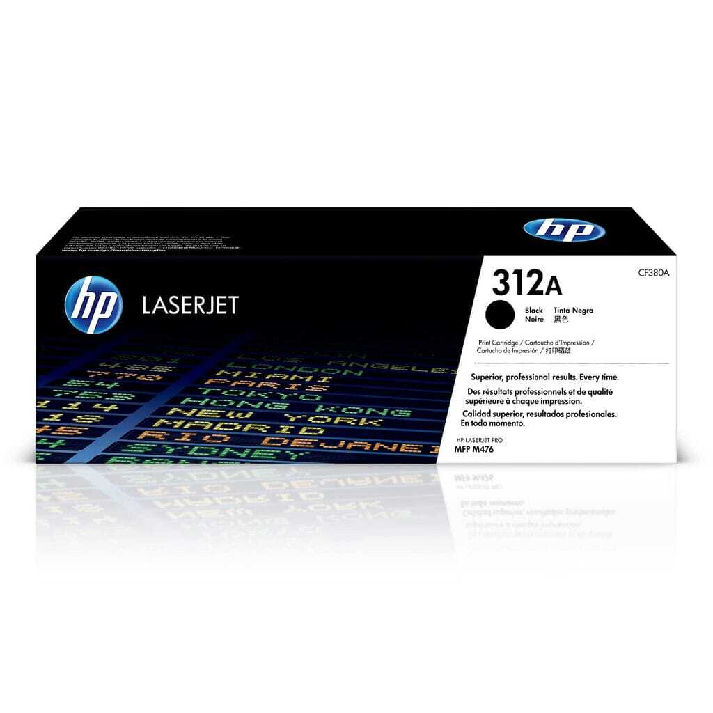 حبر HP الأصلي باللون الأسود 312A/CF380A MFP M476