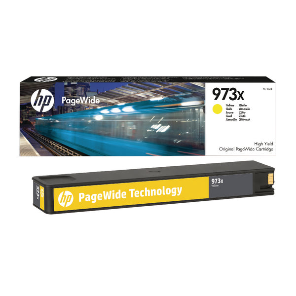 حبر أصلي أصفر من HP 973X/F6T83AE PAGEWIDE