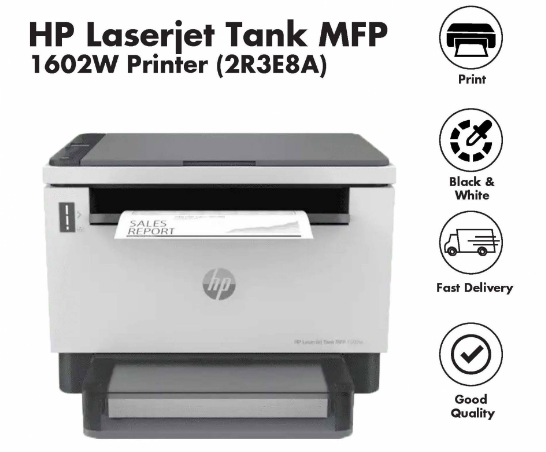 HP Printer LaserJet Tank MFP 1602w/2R3E8A (W1540A)?