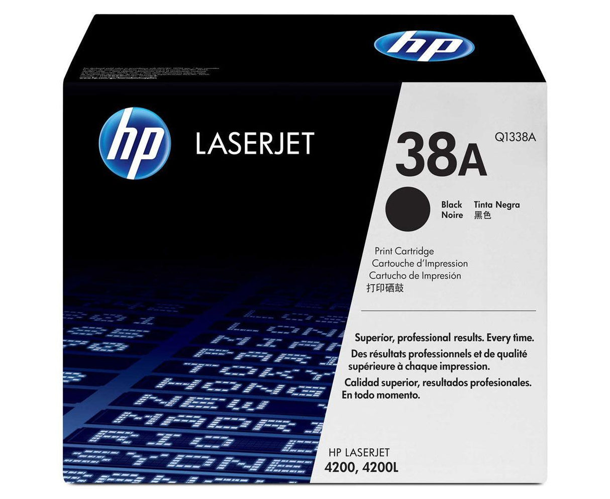 حبر HP الأصلي باللون الأسود 4200/Q1338A لطابعات الليزر النفاثة