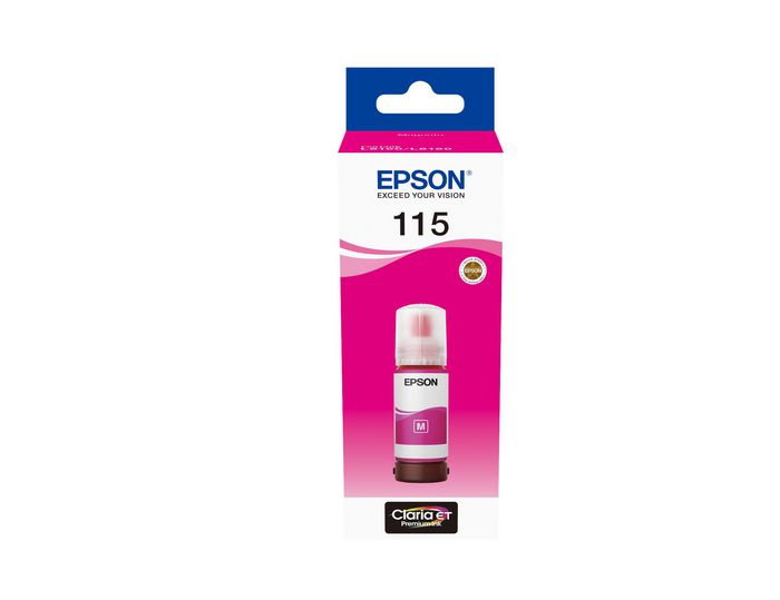 Epson Original Ink Magenta 115 C13T07D34A 70ml EcoTank L8160/L8180