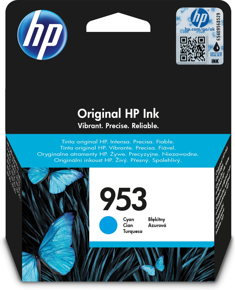 HP Ink Original Cyan 953/F6U12AE OFFICEJET PRO 8210/87