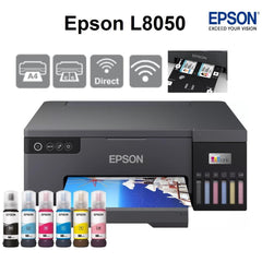 Epson EcoTank L8050 6-color Color Inkjet Printer