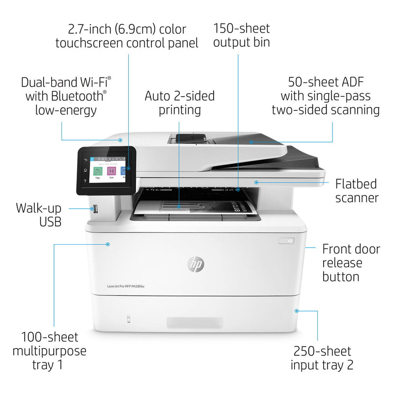 HP Printer LaserJet Pro MFP M428DW / W1A28A