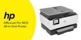 طابعة HP Officejet Pro 9013/1KR49B اللاسلكية للطباعة والمسح والنسخ والفاكس (الكل في واحد)