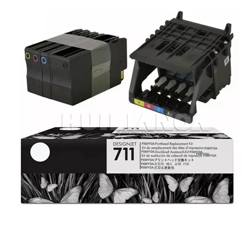 HP Printhead Black 711/C1Q10A HEAD REPLACEMENT