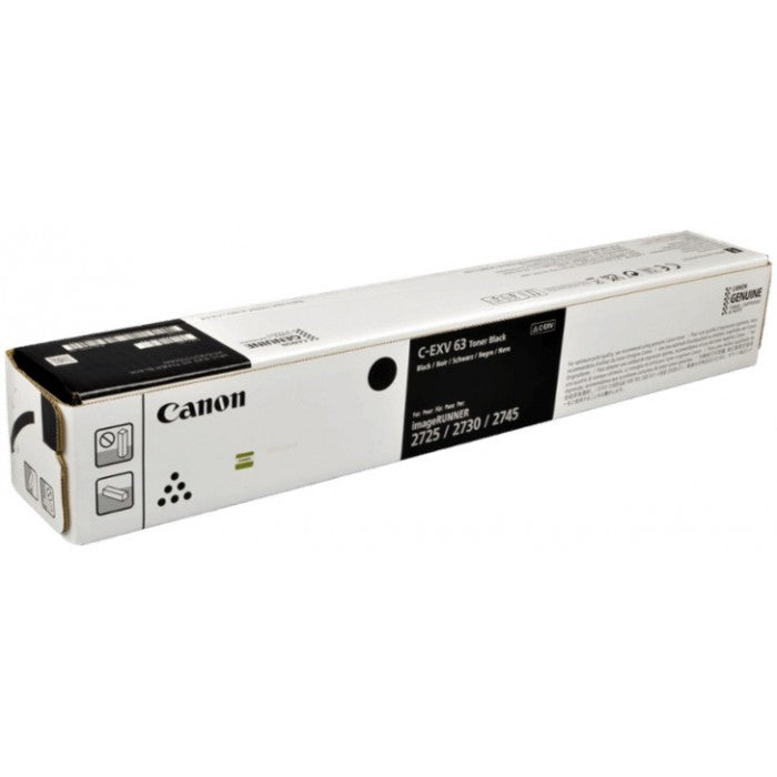 Canon Toner Original Black C-EXV-63 IR-2725/IR-2730/IR-2745