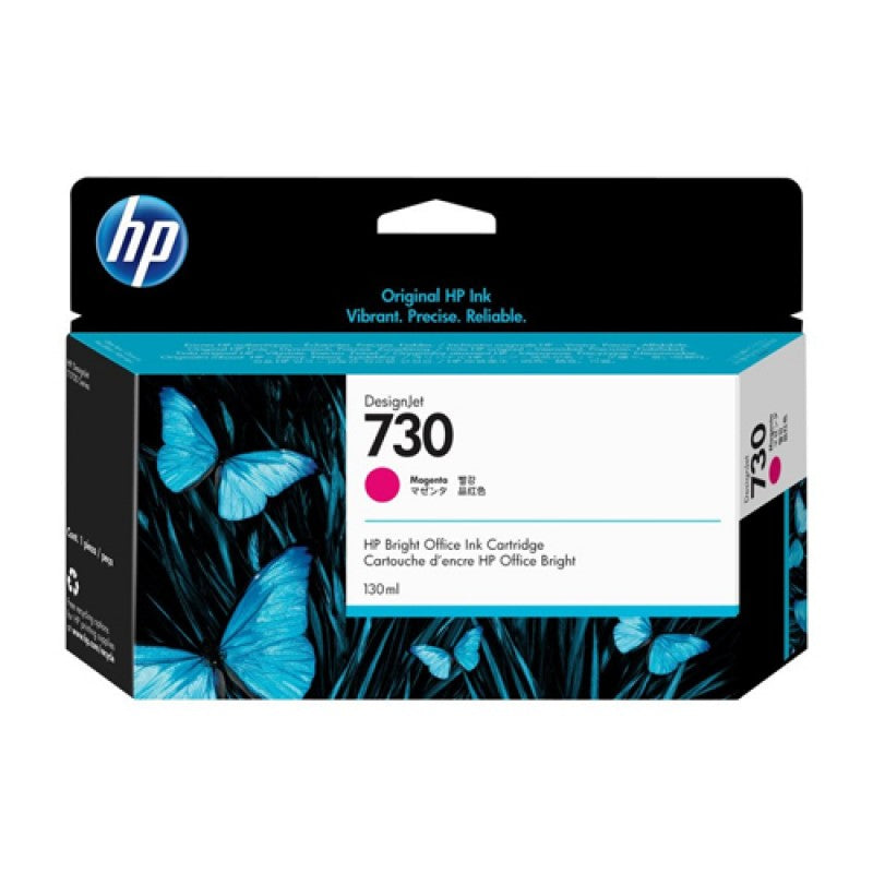 حبر أصلي HP 730/P2V63A أرجواني للطابعات/T1700 سعة 130 مل