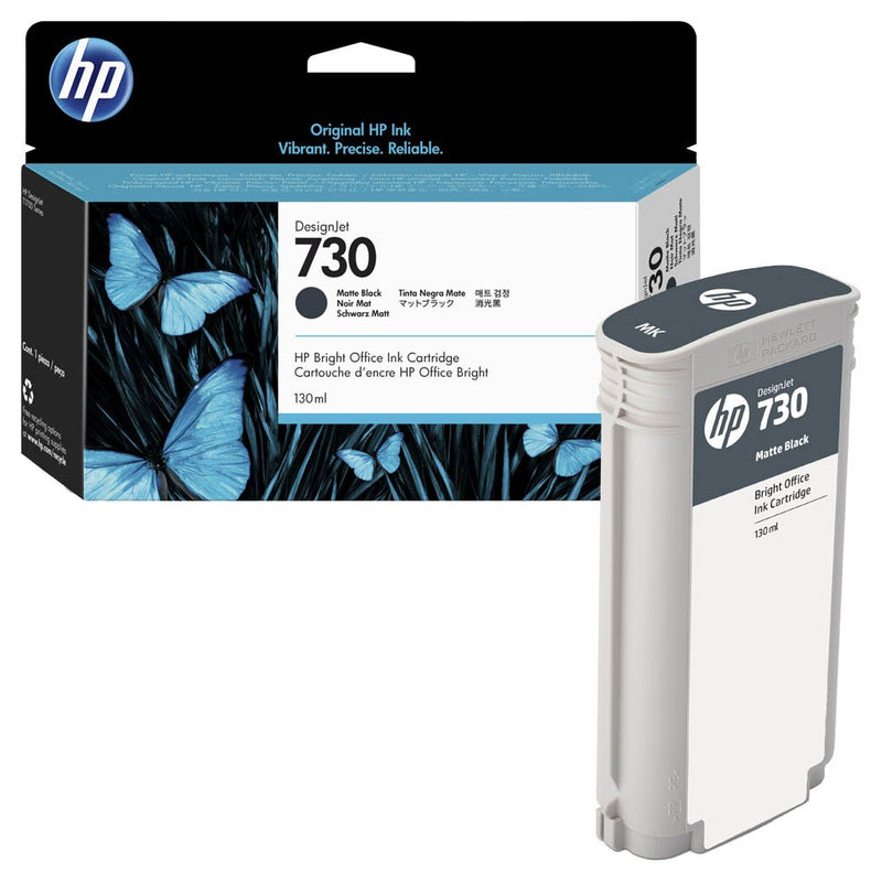 HP Ink Original Matte Black 730/P2V65A PLOTTER/T1700 130ML