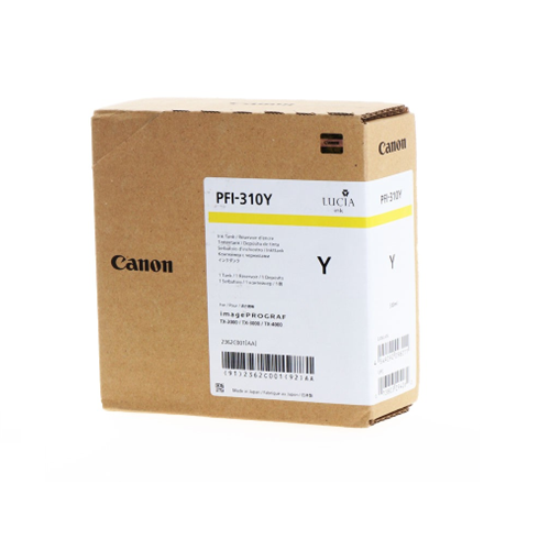 Canon Ink Original Yellow PFI-310 TX2000/3000 330ML