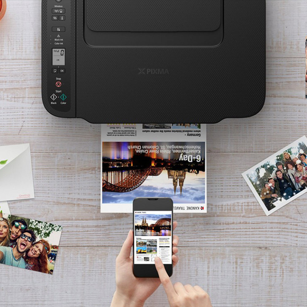 Canon Printer 3 in 1 Color PIXMA TS-3440 Wi-Fi, Print, Copy, Scan, Cloud