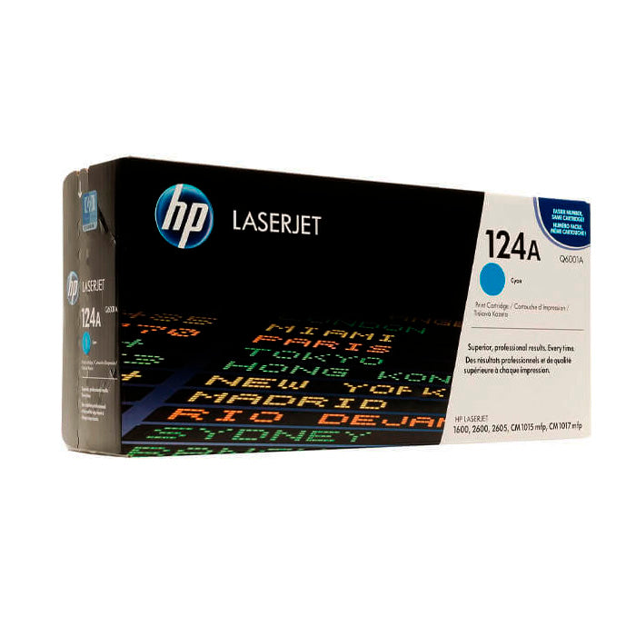 HP Toner Original Cyan 124A / Q6001A