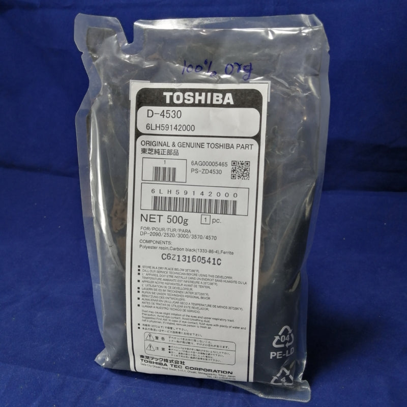 Toshiba DEVELOPER Original Black D-4530 E-255/206/455/256/456/355/356/357/506