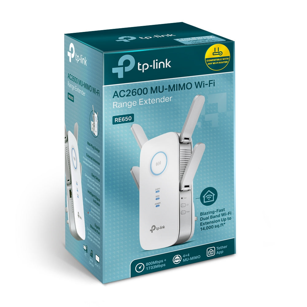 TP-Link RE650 AC2600 Wi-Fi Range Extender