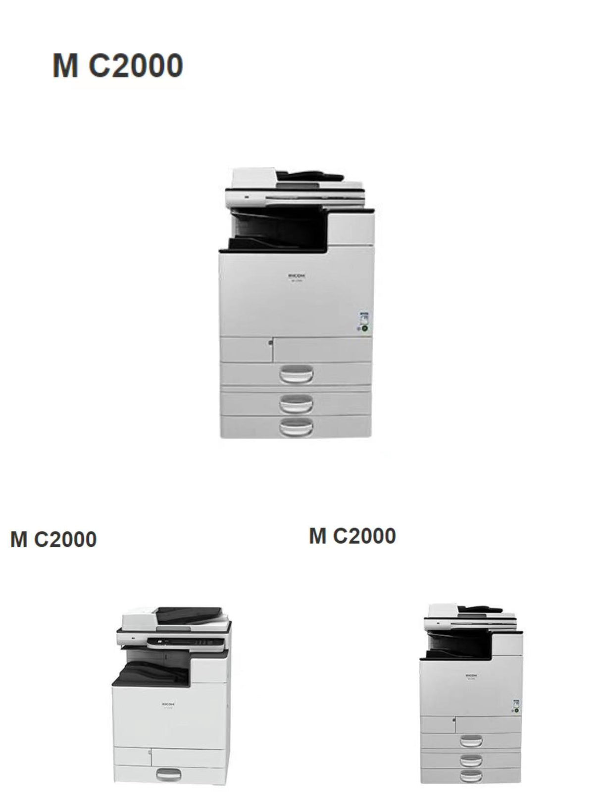 Ricoh Copier MC-2000 Color / 1 Cassette / Scan / Print / Network / 20 PPM