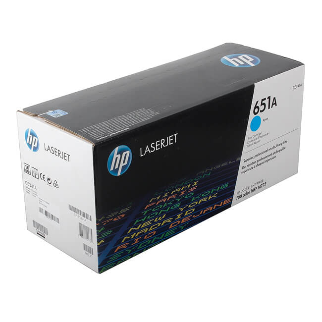 HP Toner Original Cyan 651AC/CE341AC 700/M775