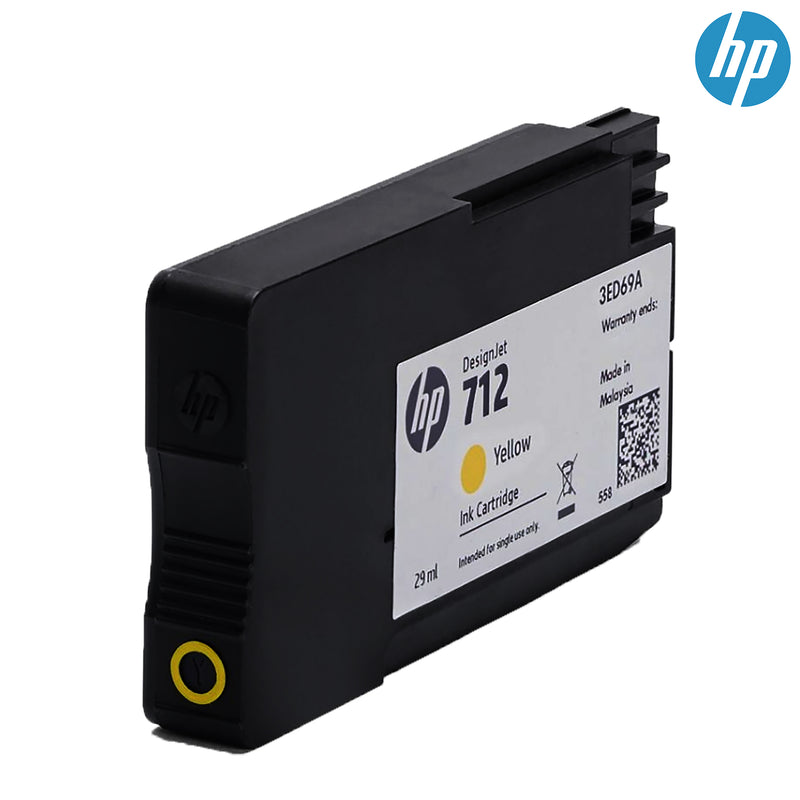 HP Ink Original Yellow 712/3ED69A DJ 29ML