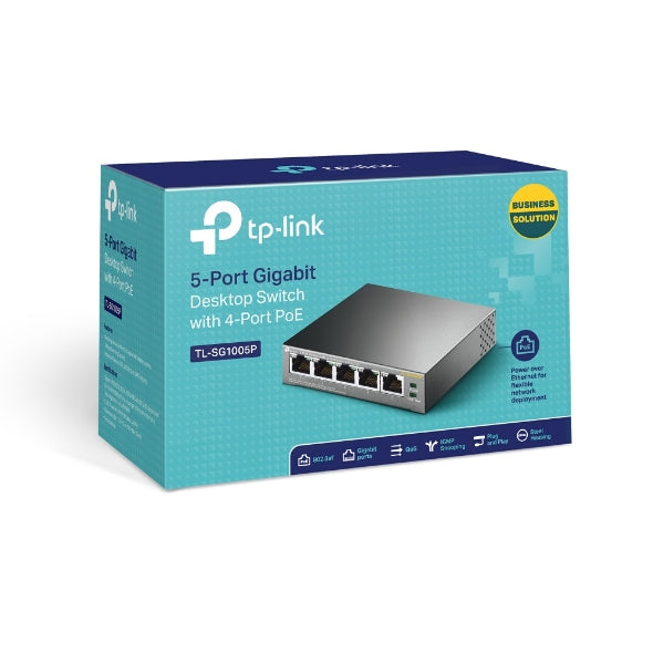 TP-Link TL-SG105 5-Port Gigabit Desktop Switch