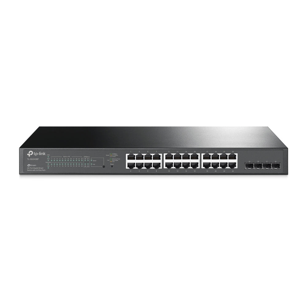 TP-Link TL-SG2428P Omada 28-Port PoE+ Gigabit Smart Switch مع 4 فتحات SFP