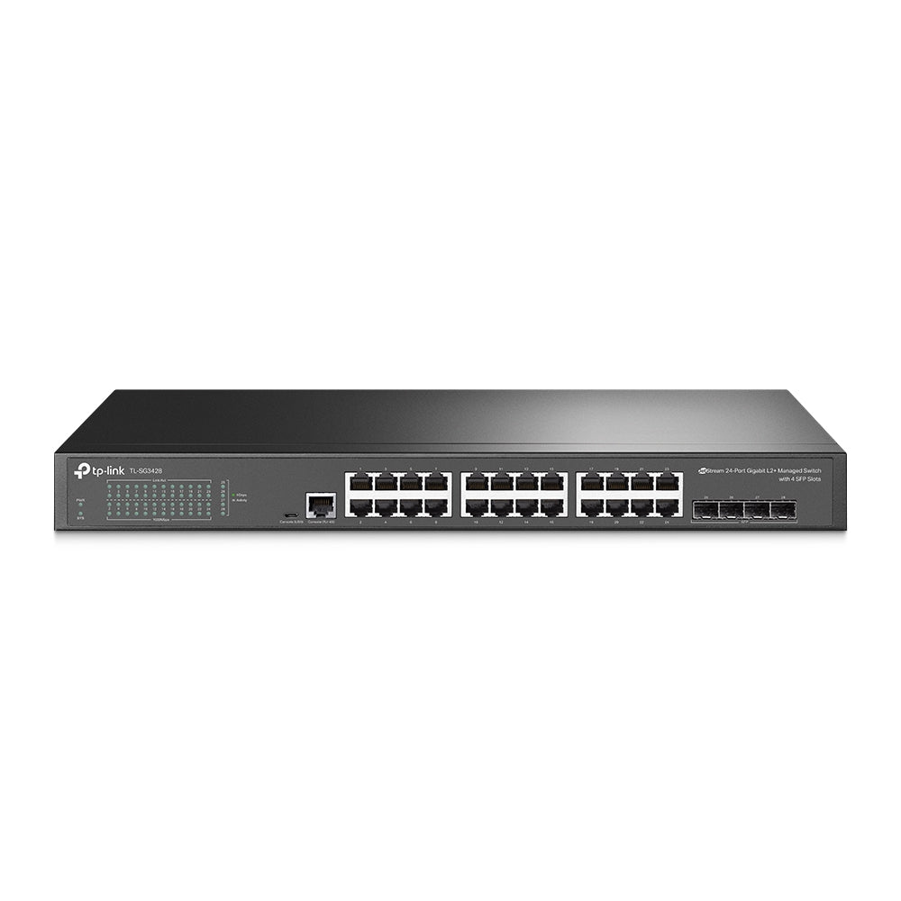 TP-Link TL-SG3452X JetStream™ 48-Port Gigabit L2+ Managed Switch with 4 10GE SFP+