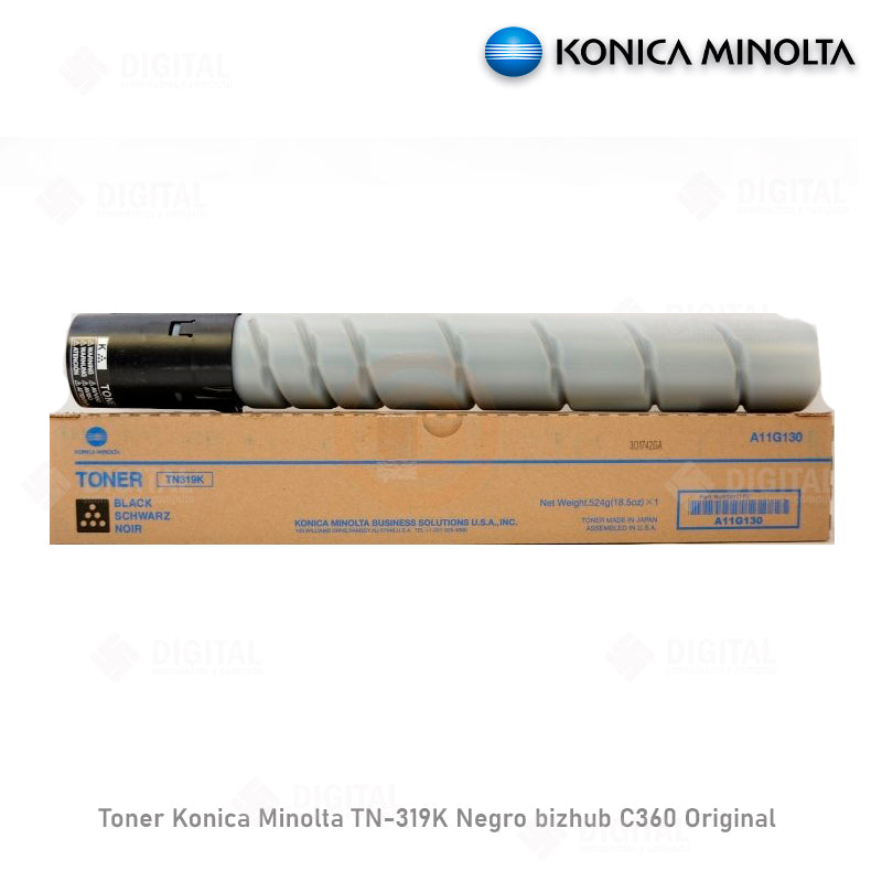 Konica Minolta Toner Original Black TN-319 C360