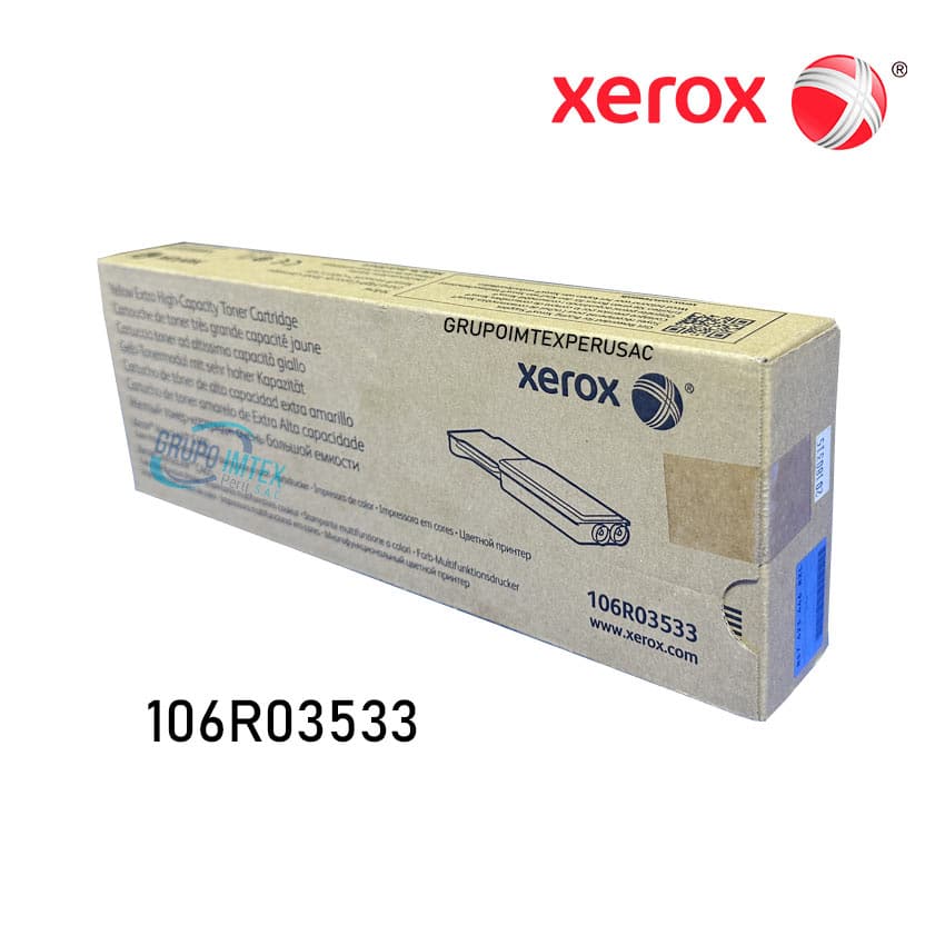 Xerox Toner Original Yellow 106R03533 EXTRA HIGH-C400/C405